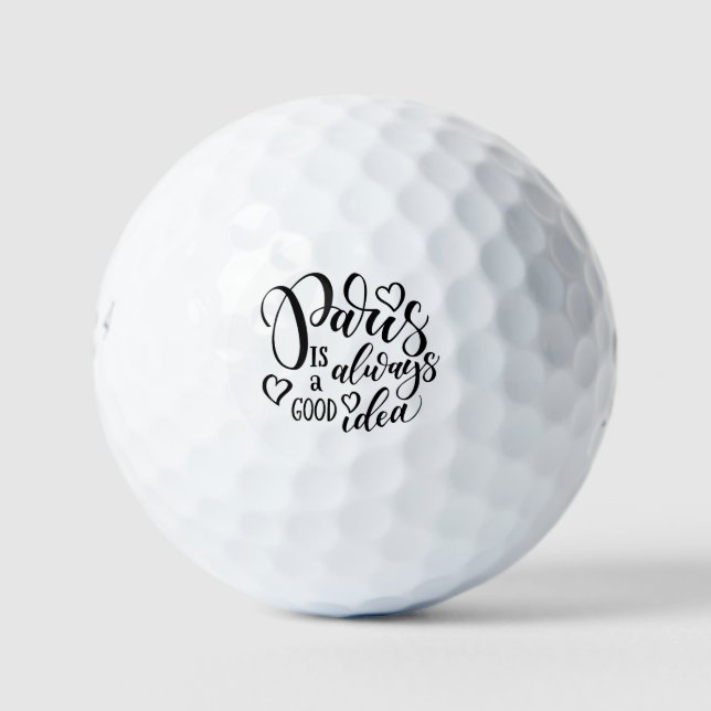 Balles De Golf Paris Is Always A Good Idea Script (Devant)
