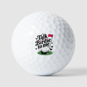 Balles De Golf Parle Birdie à moi Funny golf pun