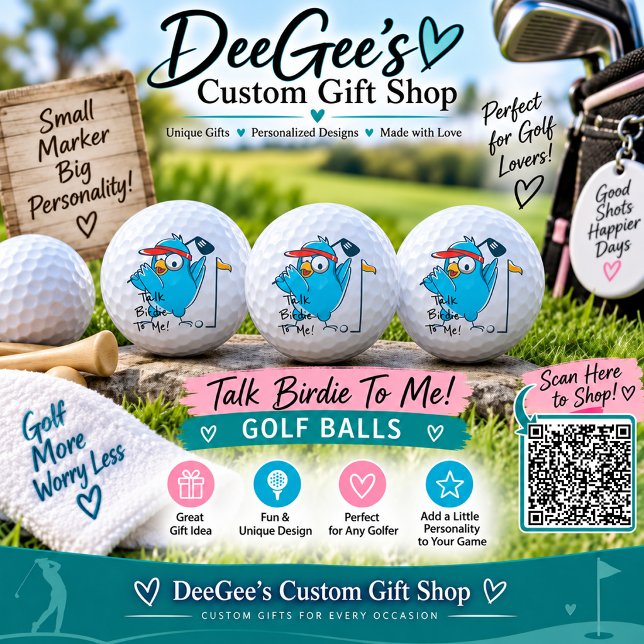 Balles De Golf Parle Oiseau à Moi ! (Créateur téléchargé)