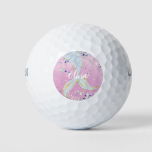 Balles De Golf Parties scintillant lunaire Plage de sirène sous l
