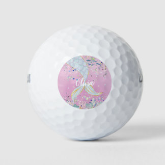 Balles De Golf Parties scintillant lunaire Plage de sirène sous l