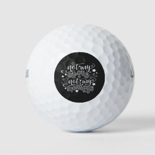 Balles De Golf Pas mon cirque, pas mes singes, maman drôle politi