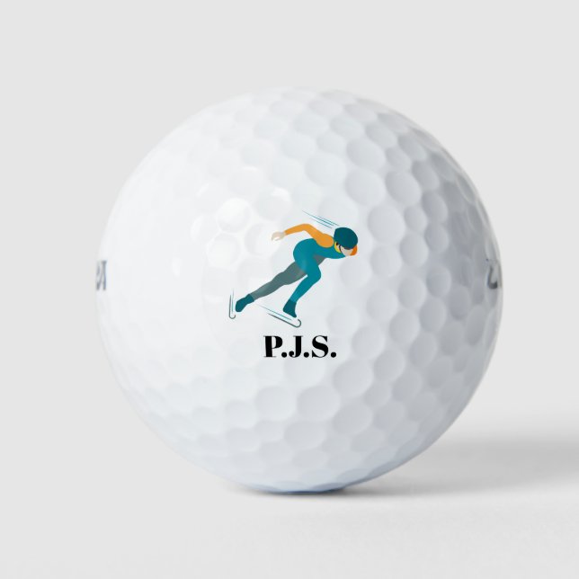 Balles De Golf Patinage de vitesse (Devant)