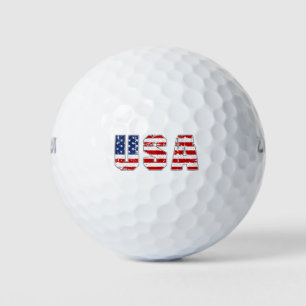 Balles De Golf Patriotique USA Golf Balls