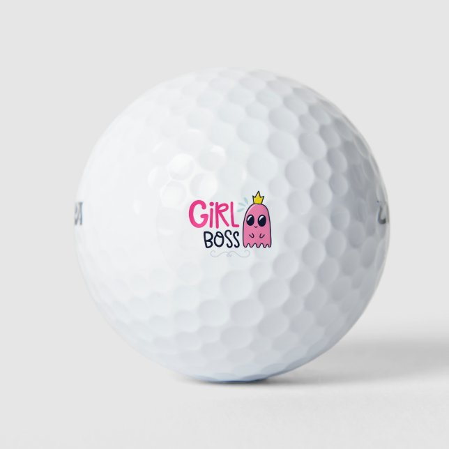 Balles De Golf Patron de fille (Devant)