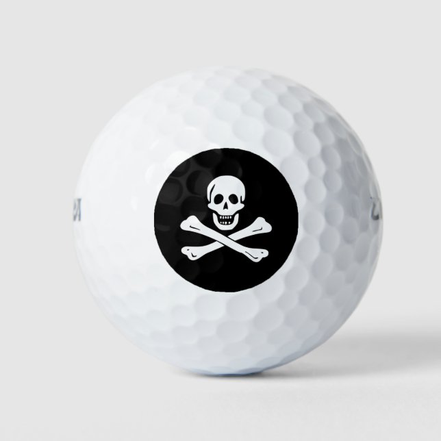 Balles De Golf Paul McGehee "Pirate Skull" Wilson® Golf Balls (Devant)
