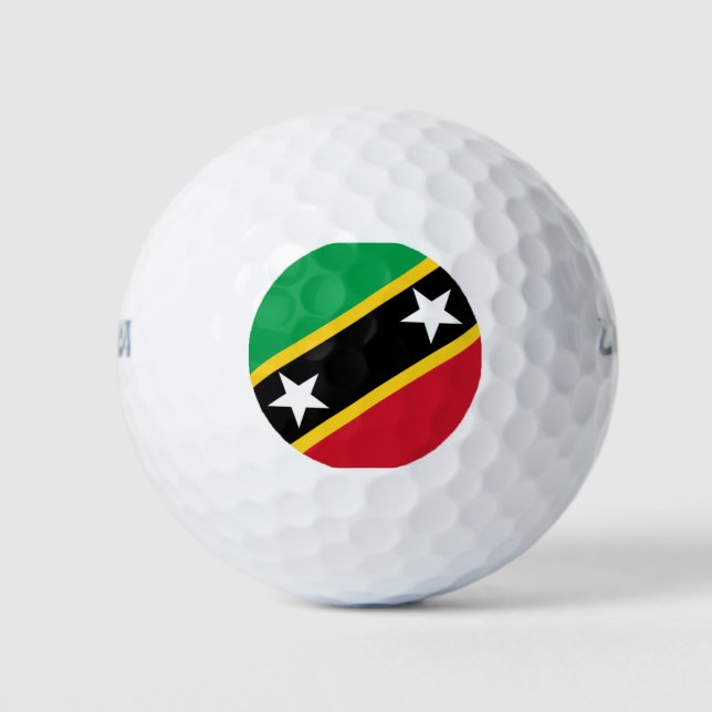 Balles De Golf Paul McGehee "St.Kitts/Nevis" Wilson® Golf Balls (Devant)