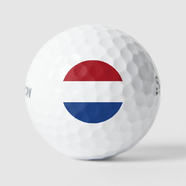 Balles De Golf Pays-Bas Drapeau ssf gbcnt (Recto)