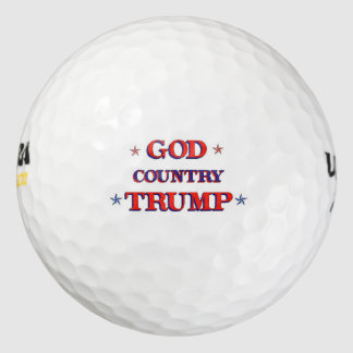 BALLES DE GOLF PAYS DE DIEU TRUMP