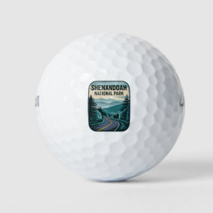 Balles De Golf Paysage du parc national de Shenandoah