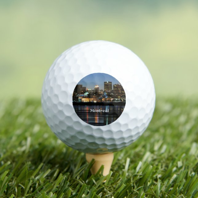 Balles De Golf Paysage urbain de Montréal (T-shirt Insitu)