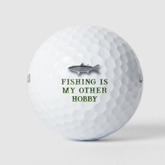 Balles De Golf Pêche Mon Autre Hobby Mullet Fish Golf Balls