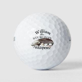 Balles De Golf Pêcheur de Whisperer d'esturgeon personnalisé