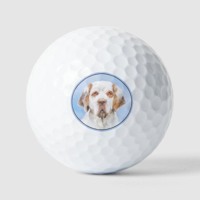 Balles De Golf Peinture de l'espagne de combre - jolie art origin (Recto)