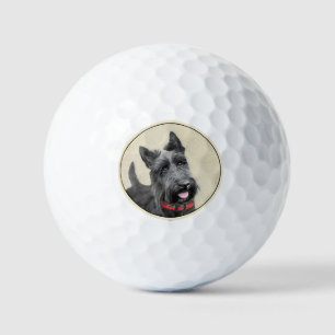 Balles De Golf Peinture écossaise Terrier - Cute Original Chien A