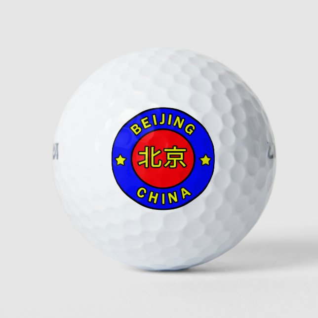 Balles De Golf Pékin Chine (Devant)