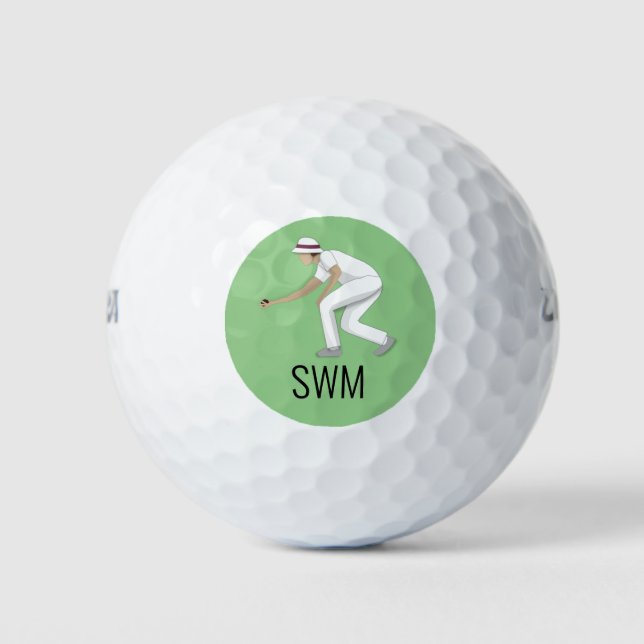 Balles De Golf Pelouse Bowls (Devant)