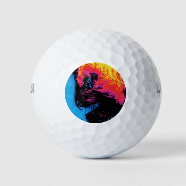 Balles De Golf pepper and plastic silenced (Devant)