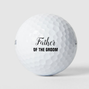 Balles De Golf Père de la Groom Wedding Party
