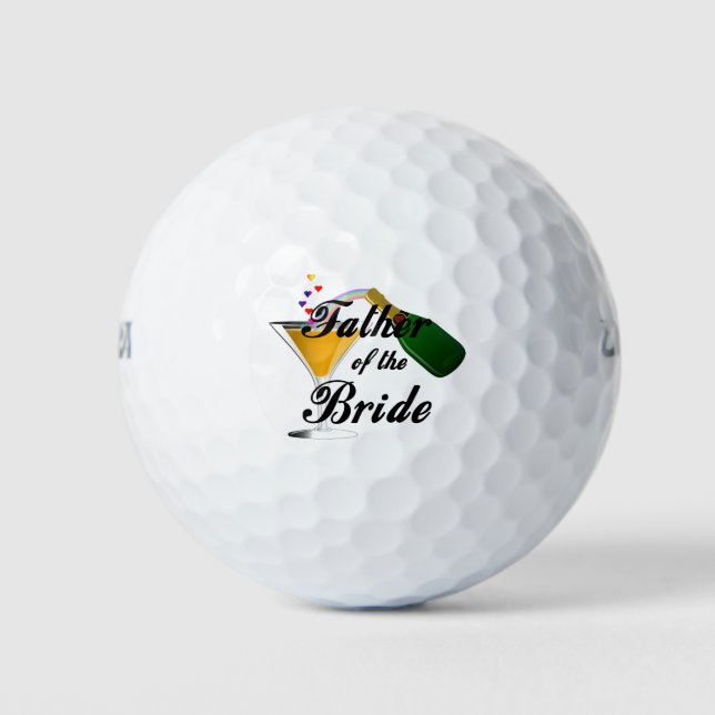 Balles De Golf Père de la mariée (Devant)