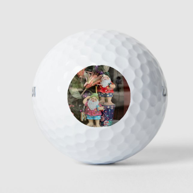 Balles De Golf Père Noël de plage (Devant)