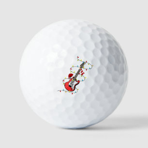 Balles De Golf Père Noël guitare électrique musique amateur de No