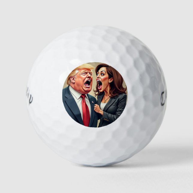 Balles De Golf Perroquet (Devant)