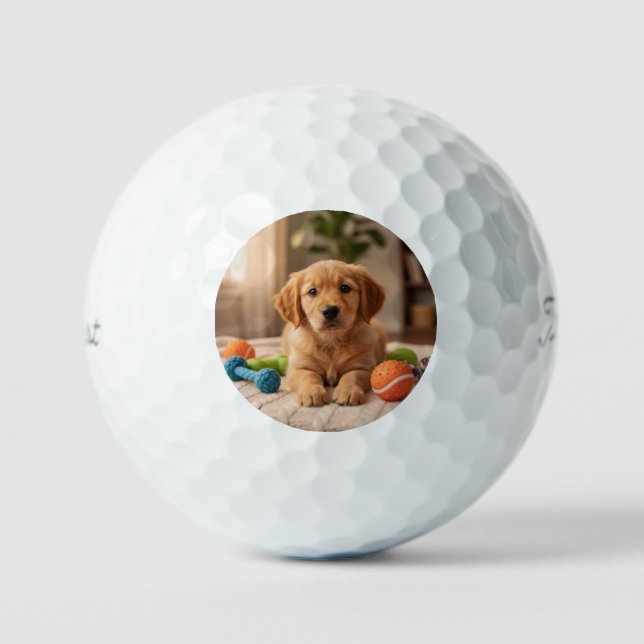 Balles De Golf Personalized Photo Golf Ball Corporate Giveaway (Recto)