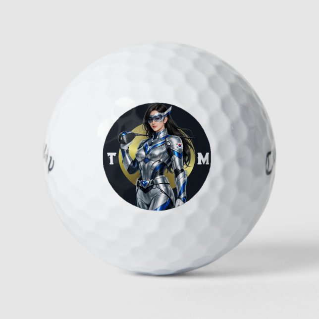 Balles De Golf Personalized Superhero Callaway Warbird Golf Balls (Devant)