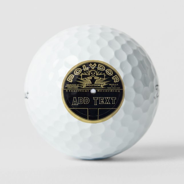 Balles De Golf Personalized Titleist Pro V1 Golf Balls (Recto)