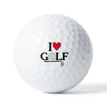 Balles de golf personnalisables J'adore