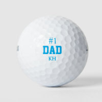 Personnalisé # 1 Papa Golf Balls