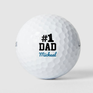 Balles De Golf Personnalisé # 1 Papa Golf Balls