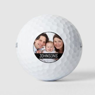 Balles De Golf Personnalisé 1 Photo Family Ajouter un nom