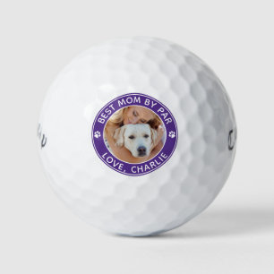 Balles De Golf Personnalisé Animaux De Compagnie Photo Best Mom B