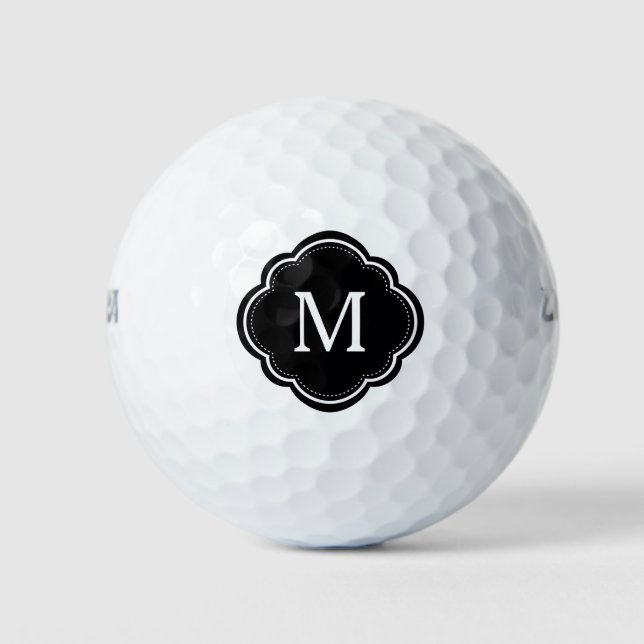 Balles De Golf Personnalisé | Élégant monogramme