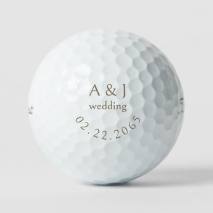 Balles De Golf Personnalisé Mariage Faveur Titleist Pro V1 II