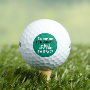 Balles De Golf Personnalisé Que Faites-Vous De Drôle