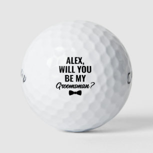 Balles De Golf Personnalisé Serez-Vous Ma Proposition De Mariage 