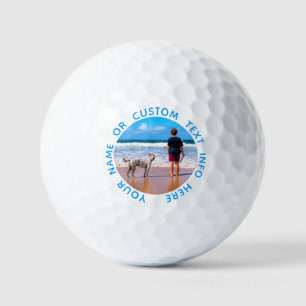 Balles De Golf Personnalisé votre photo Boules de golf et texte p