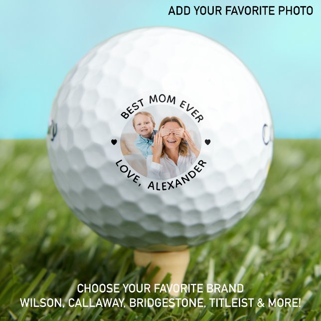Balles De Golf Personnalisée Meilleure Maman Toujours Personnalis (Créateur téléchargé)