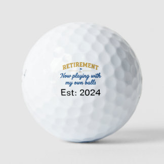 Balles de golf personnalisées avec monogramme