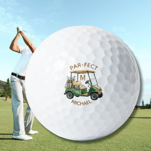 Balles de golf personnalisées avec monogramme Par-