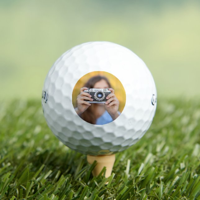 Balles de golf personnalisées avec photo - Cadeau  (T-shirt Insitu)