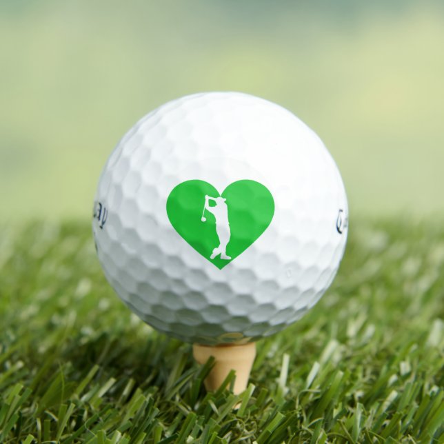 Balles de golf personnalisées Callaway Soft - J'ad (T-shirt Insitu)