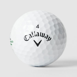 Balles de golf personnalisées Callaway Supersoft -