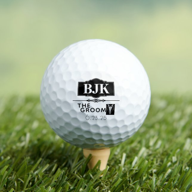 Balles de golf personnalisées GROOM (T-shirt Insitu)
