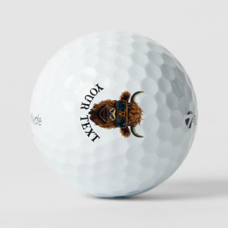 Balles De Golf Personnaliser Cool Vache design