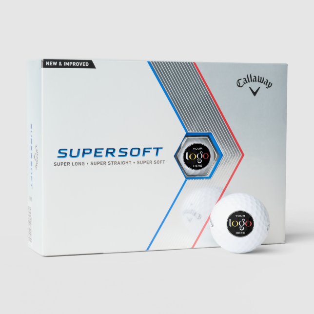 Balles De Golf Personnaliser le logo Callaway Supersoft (Conditionnement)