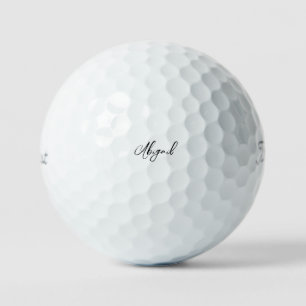 Balles De Golf Personnaliser le nom du script moderne Titleist Pr